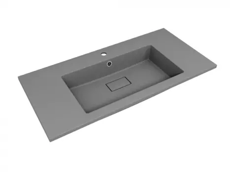 Раковина встраиваемая Style line Лима СС-00002458 серый шелк