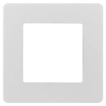 Рамка 1-постовая ЭРА 12 сатин белый 12-5101-01 Б0052499