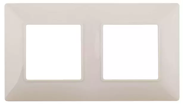 Рамка 2-постовая ЭРА Elegance 14-5002-02 Б0034388