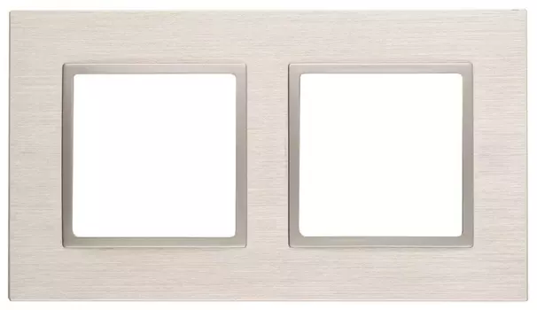 Рамка 2-постовая ЭРА Elegance 14-5202-04 Б0034548