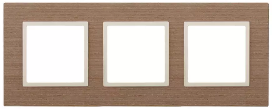 Рамка 3-постовая ЭРА Elegance 14-5303-07 Б0034578