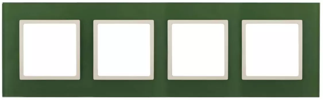 Рамка 4-постовая ЭРА Elegance 14-5104-27 Б0034535