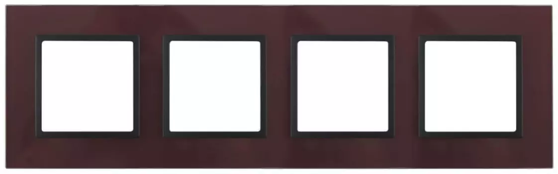 Рамка 4-постовая ЭРА Elegance 14-5104-25 Б0034533