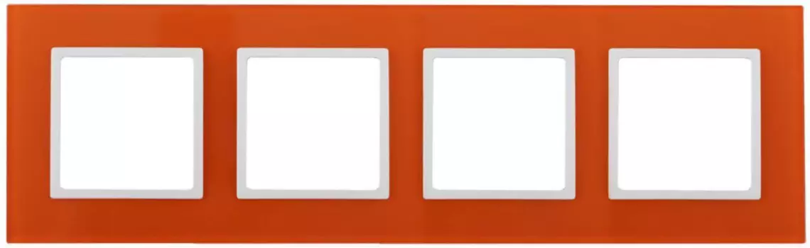 Рамка 4-постовая ЭРА Elegance 14-5104-22 Б0034531