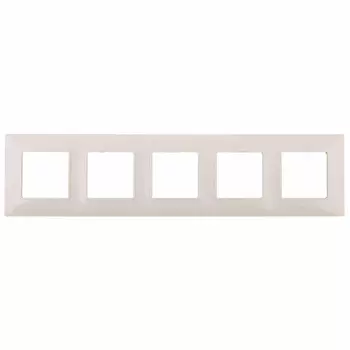 Рамка 5-постовая ЭРА Elegance 14-5005-02 Б0034406