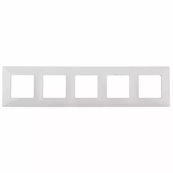 Рамка 5-постовая ЭРА Elegance 14-5005-01 Б0034405
