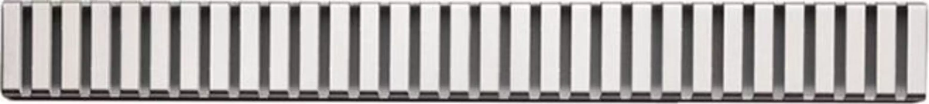 Решётка AlcaPlast Line 650L глянцевая