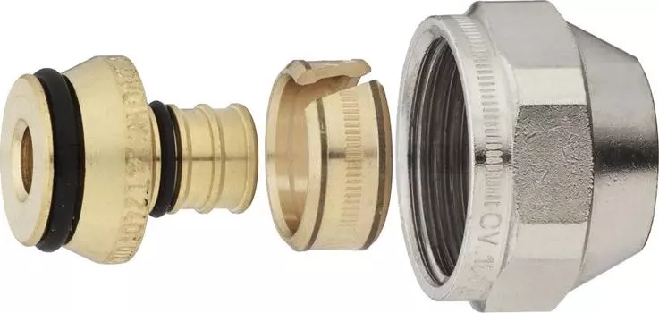 Резьбозажимное соединение Oventrop Cofit S 20xG 3/4" никелированное