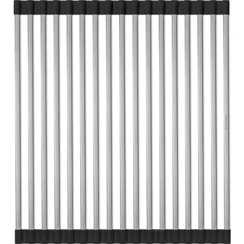 Ролл-мат на мойку Paulmark Step R375-BS брашированная сталь