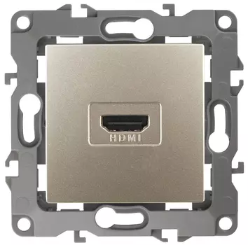 Розетка HDMI ЭРА 12 12-3114-04 Б0027484
