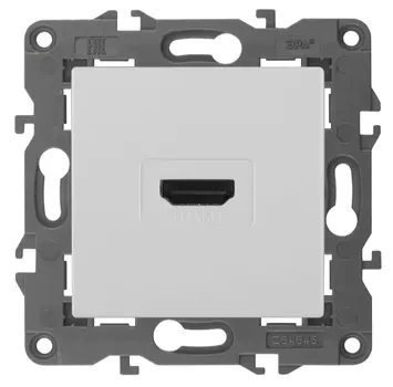 Розетка HDMI ЭРА Elegance 14-3114-01 Б0034332
