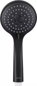 Ручной душ 3jet AQUATEK, матовый черный AQ2003MB