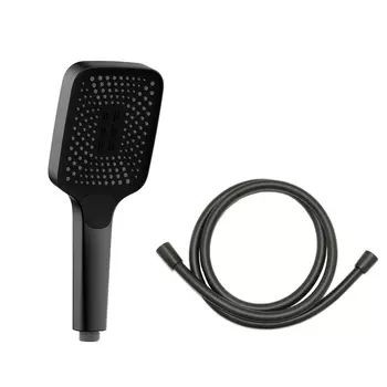 Ручной душ со шлангом Vincea VSHN-41HMB, черный матовый