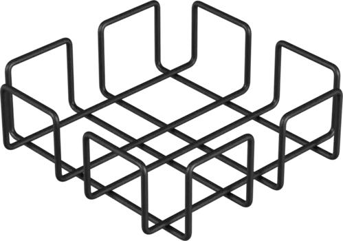 Салфетница Domaci Феррара Ac-03-01 черный муар