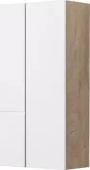 Шкаф Aquaton Мишель 43 1A243903MIX40, белый софт/дуб эндгрейн