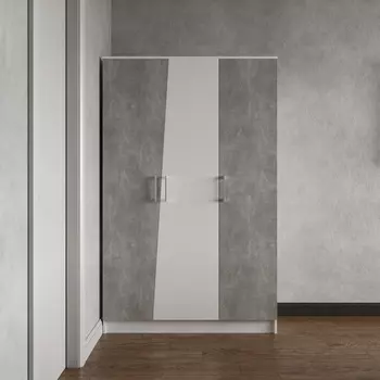 Шкаф DIWO Ростов трехдверный, ателье светлое