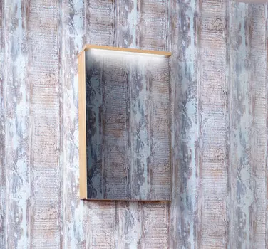 Шкаф для ванной Бриклаер Форест 4627125414695 дуб золотой, антрацит