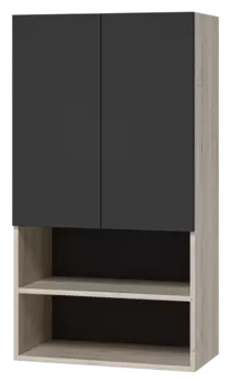 Шкаф Misty Поло О-Пол08060-012 светлое дерево, графит