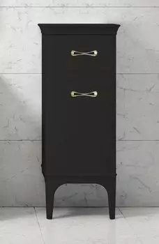Шкаф напольный BelBagno PRADO-1100-AC-PC-NL nero lucido
