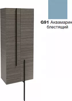 Шкаф-пенал 60 см Jacob Delafon Nouvelle Vague EB3046RU-G91, аквамарин