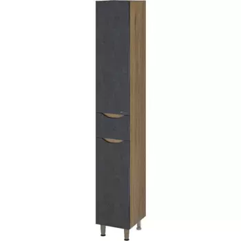 Шкаф-пенал Bellezza Слим 4626502091429 бежевый, серый