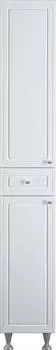 Шкаф-пенал Damixa RedBlu Palace One 30 M41CSR0303WG с бельевой корзиной, белый