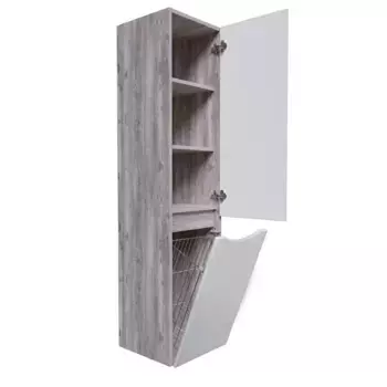 Шкаф-пенал Grossman Талис 303508 белый, серый