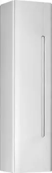 Шкаф пенал Jorno Shine 33 R Shi.04.125/P/W подвесной белый глянец