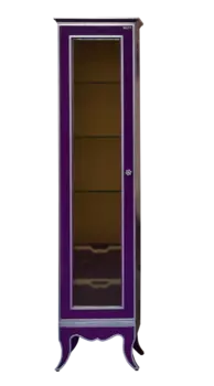 Шкаф-пенал Misty Анжелика 40 Л-Анж05040-411Л сиреневый