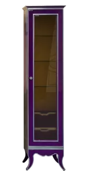 Шкаф-пенал Misty Анжелика 40 Л-Анж05040-411П сиреневый