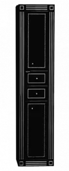 Шкаф-пенал Misty Venezia Л-Внц05040-5532ЯП 40 см