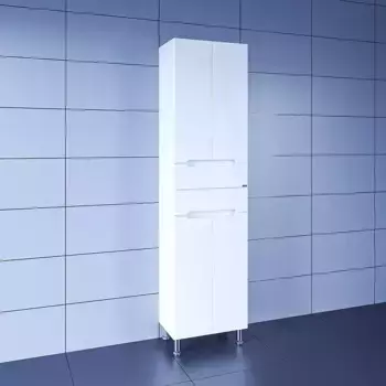 Шкаф-пенал СаНта Лондон 524010 белый