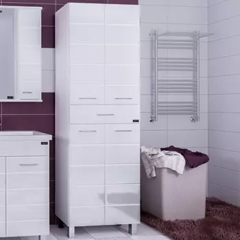 Шкаф-пенал СанТа Омега 507007 60 см белый