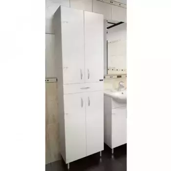 Шкаф-пенал СаНта Стандарт 501013 белый