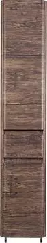 Шкаф-пенал Style Line Атлантика 35 Люкс Plus, с бельевой корзиной, старое дерево