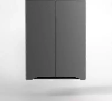 Шкаф Style Line Марелла мини 60 Люкс Plus СС-00002423, подвесной, антискрейтч серый