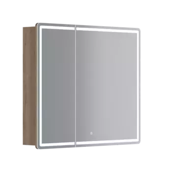 Шкаф зеркальный Sancos Mirror MI90EG дуб галифакс натуральный