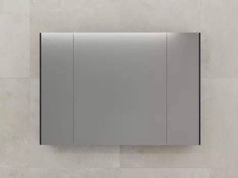 Шкаф зеркальный Style Line Лима 100 ЛС-00002343 графит