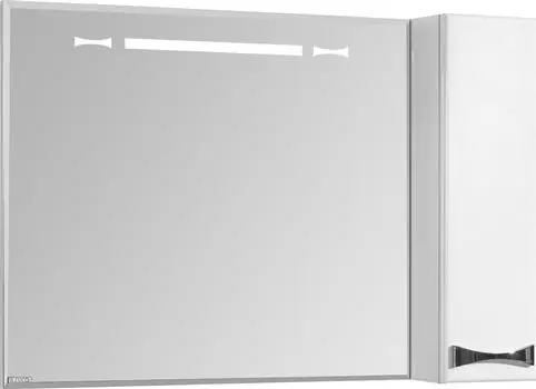 Шкаф-зеркало Aquaton Диор 100 1A167902DR01R с подсветкой