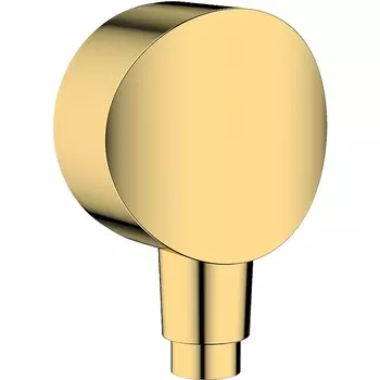 Шланговое подключение Hansgrohe Fixfit S 26453990, полированное золото