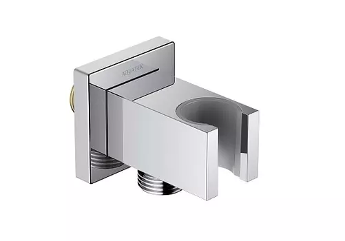 Шланговое подсоединение Aquatek AQ2463CR хром