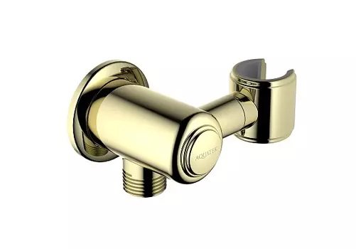 Шланговое подсоединение Aquatek Классик AQ2462PG золото