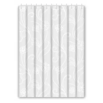 Штора для ванной Haiba HB75001 белый