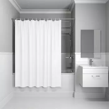 Штора для ванной Iddis Promo P02PE18i11 белый