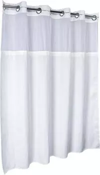 Шторка для ванной Fixsen Hotel FX-3319E белый