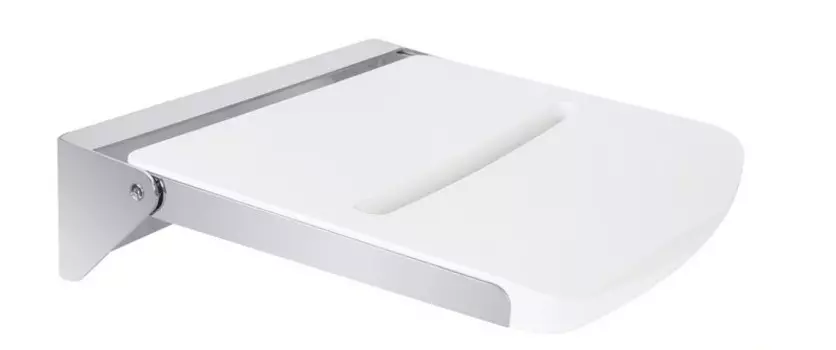 Сиденье для душа Bemeta Help 347125011 хром, белый