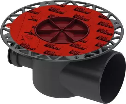 Сифон для душевого лотка Tece Drainpoint S 3607500 горизонтальный