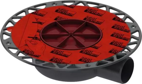 Сифон для душевого лотка Tece Drainpoint S 3601401 горизонтальный