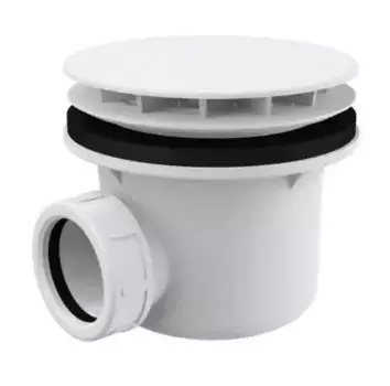 Сифон для душевого поддона AlcaPlast A49B белый