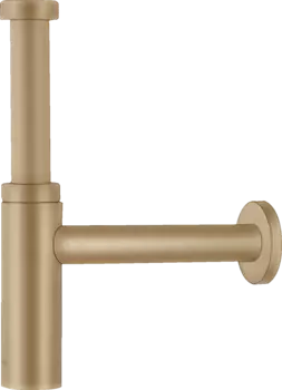 Сифон для раковины Hansgrohe Flowstar S 52105140, шлифованная бронза